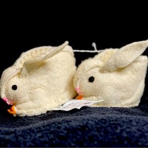 Baby Slip on Bunny Booties